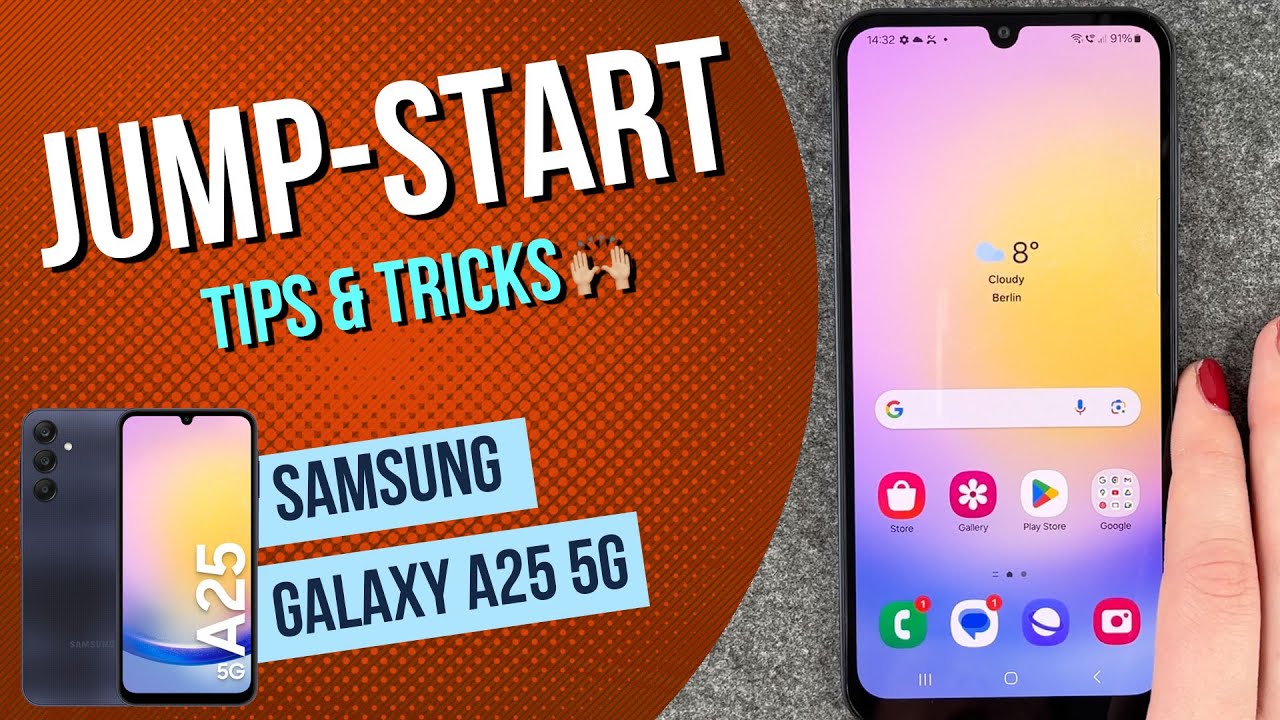 Samsung Galaxy A25 5G Tips and tricks for your start