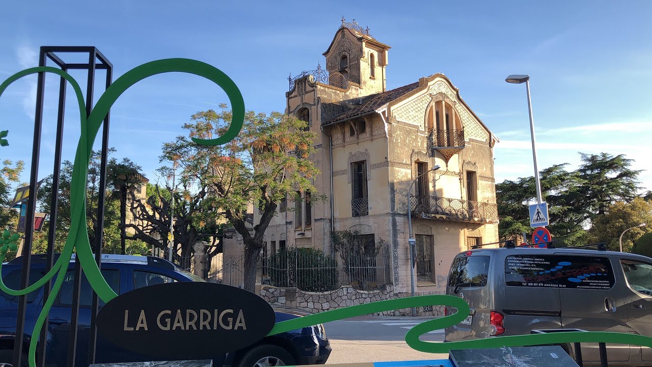 Spain Map - Modernist Town, La Garriga, Catalonia