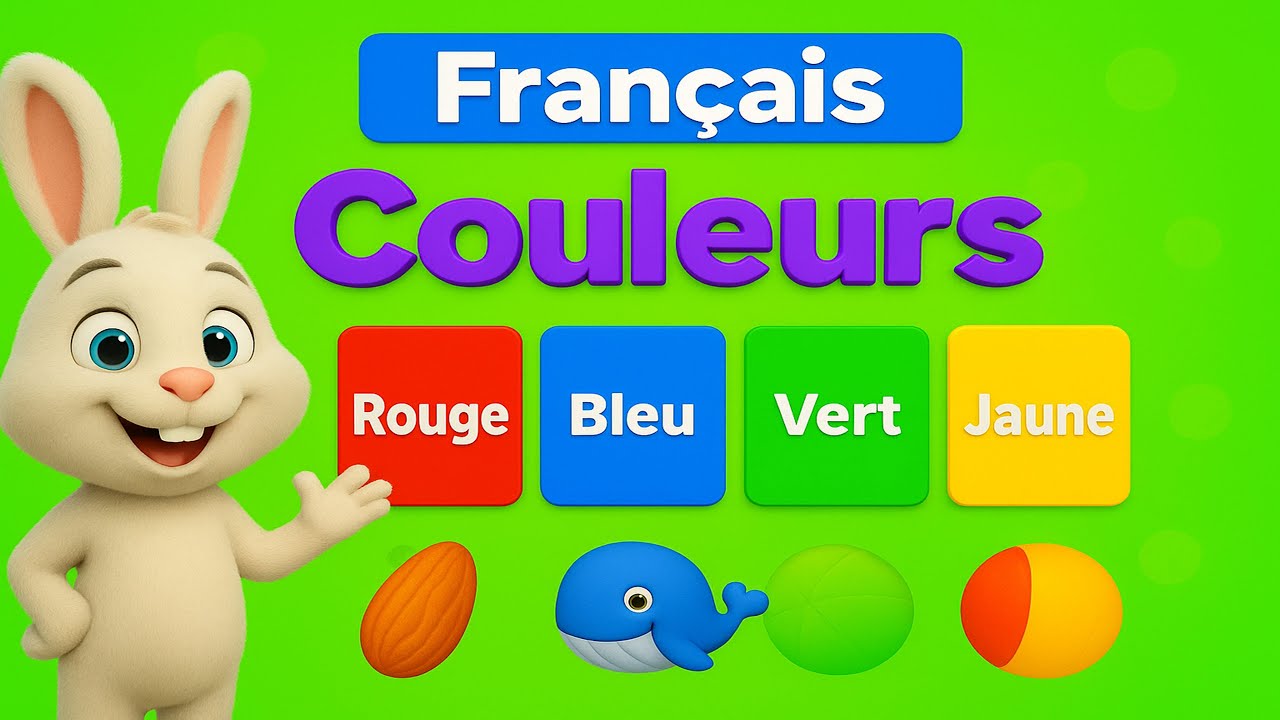 Les couleurs de l'océan en français – Colors of the ocean in Frenc