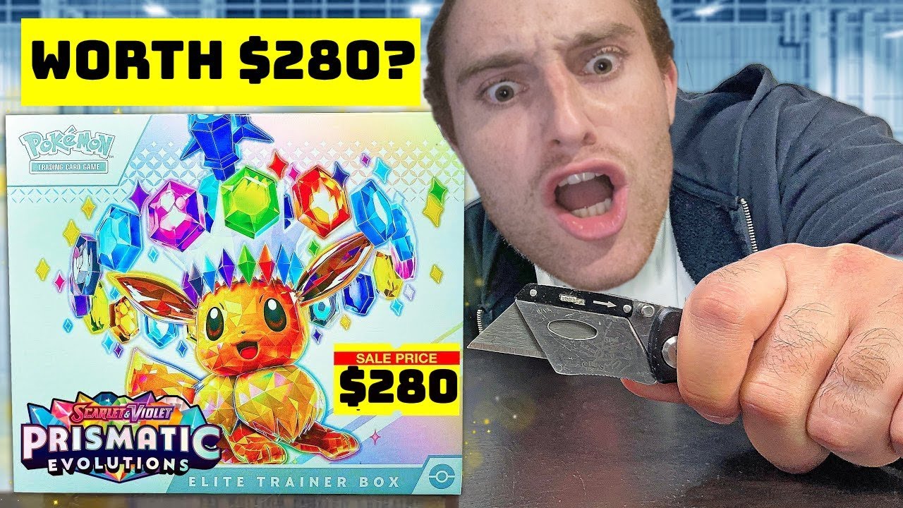 Prismatic Evolutions ETB Opening! *Is It Worth $280?*