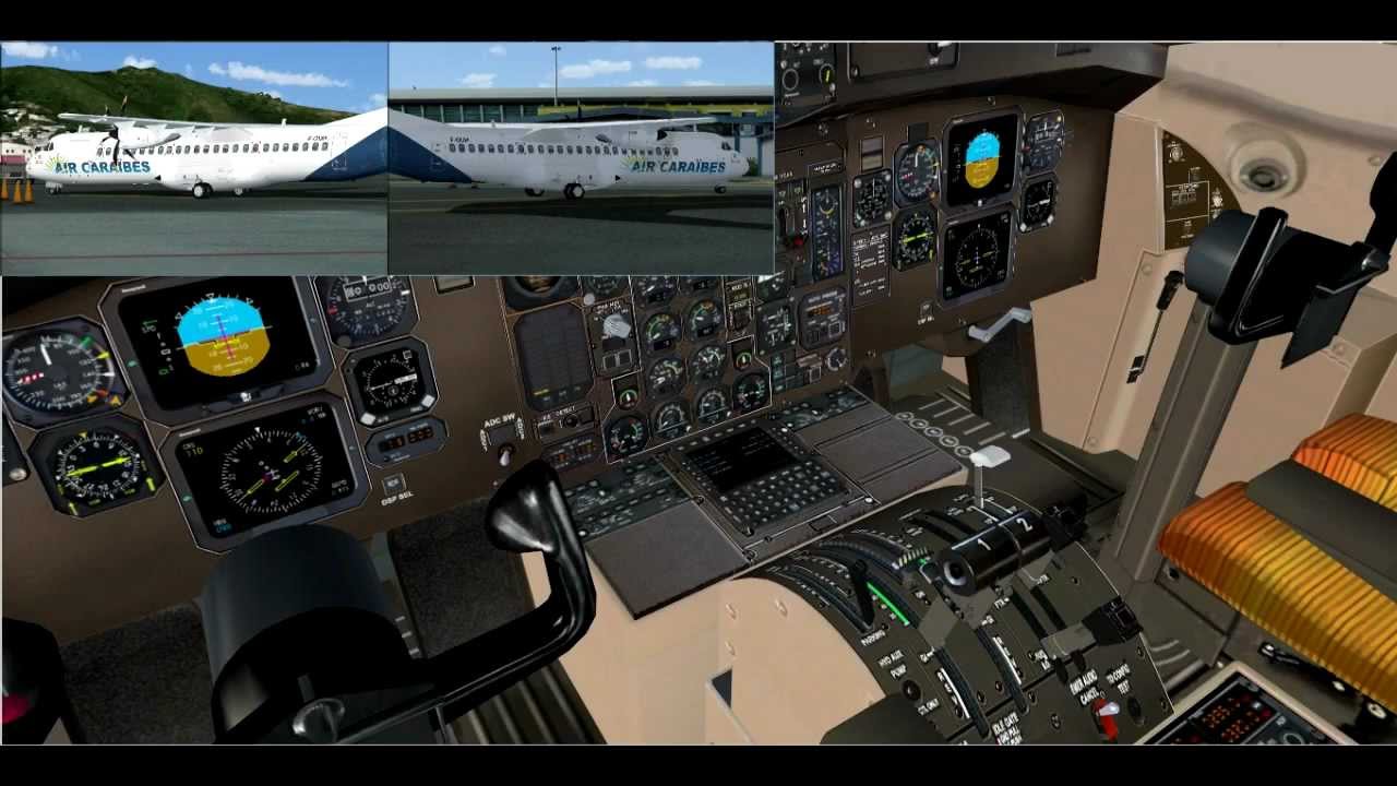 Air Caraïbes ATR72-500 - St. Maarten (TNCM) - Punta Cana (MDPC) Fs2004