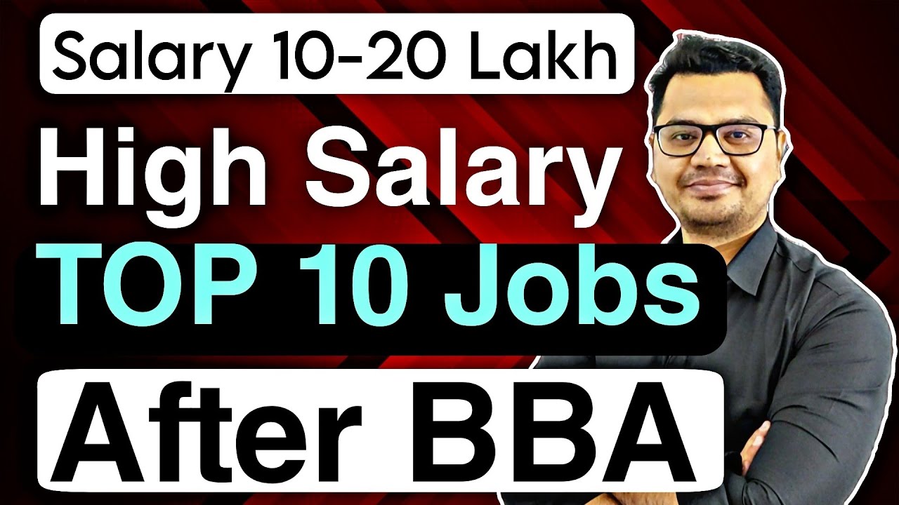Top 10 High Salary Jobs After BBA | Best Career Options After BBA | By Sunil Adhikari