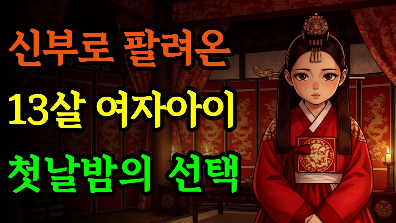 신부로 팔려온 아이의 첫날밤, 모두가 예상하지 못한 선택 | 야담 | 민담 | 옛날이야기