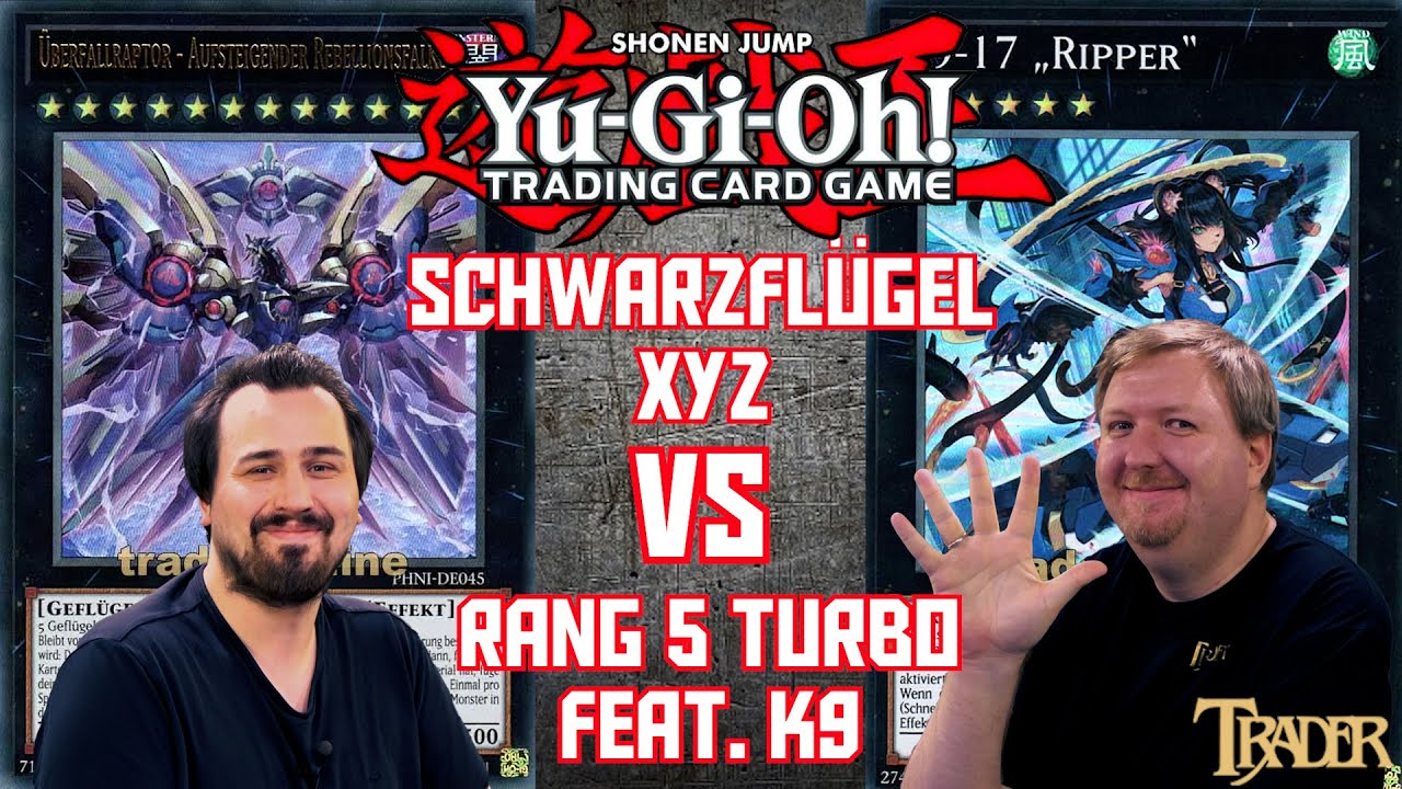 YuGiOh Schwarzflügel XYZ VS Rang 5 Turbo K9 deutsch | Stream Duell 1020 | Master Duel | Trader 2025
