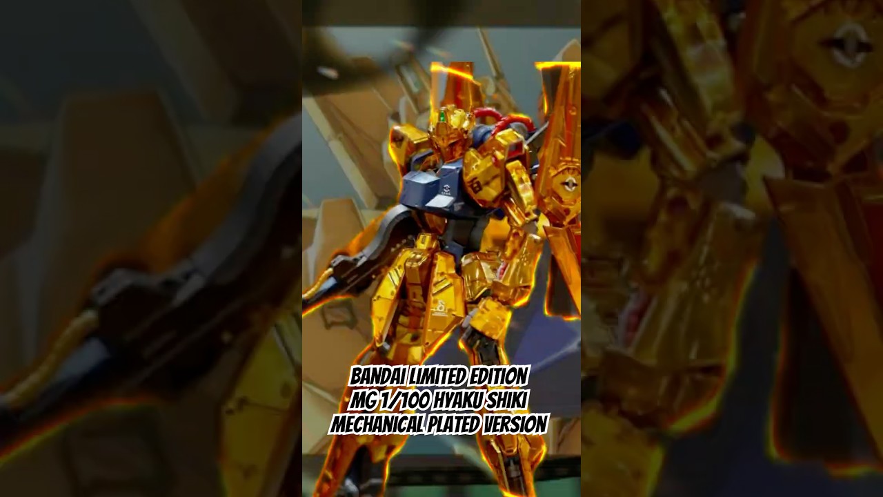 MG 1/100 Hyaku Shiki Mechanical Plated  