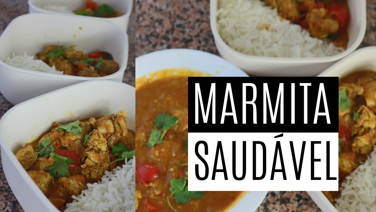 Marmita Saudável #27 | Caril de frango rápido com arroz basmati