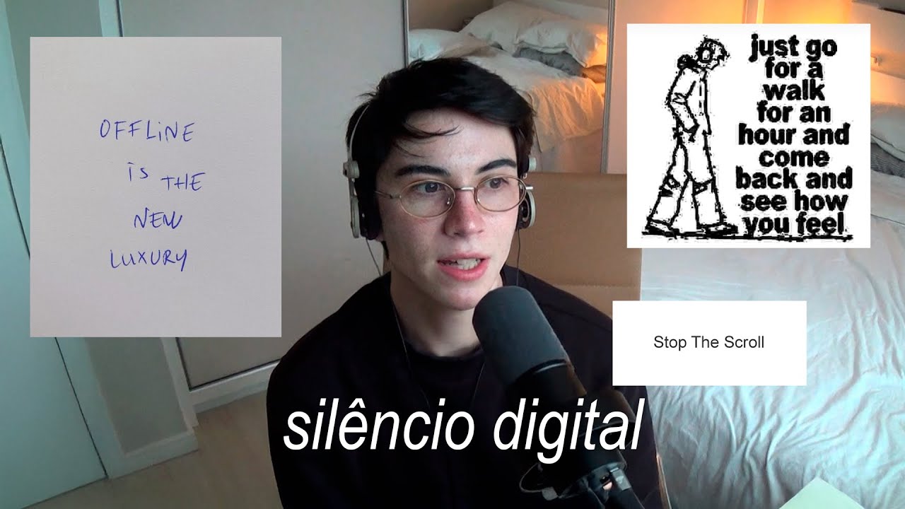 silêncio digital: como ficar offline afetou minha mente
