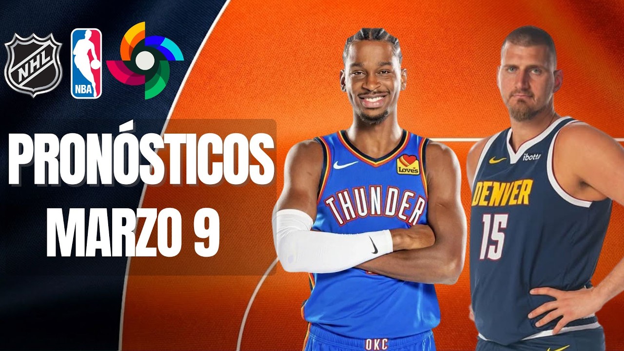 🔥🏀🏒⚾ PRONÓSTICOS DE LA NBA, NHL Y WBC PARA EL LUNES 9 DE MARZO | PICKS GRATIS 🏀🏒⚾🔥