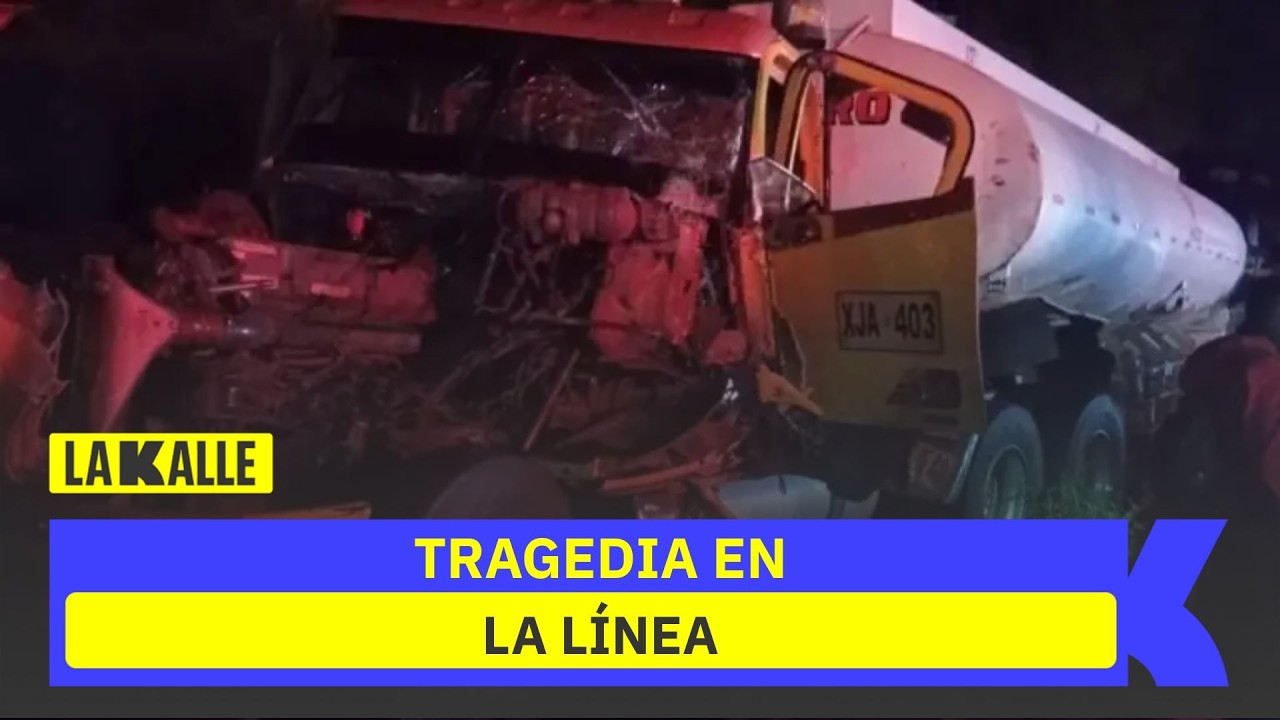 Aparece video clave del accidente en La L&iacute;nea; dej&oacute; una persona fallecida y varios heridos