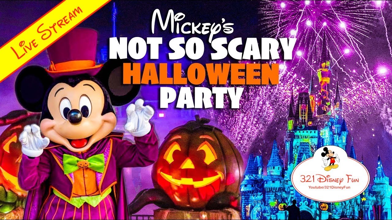 🔴 LIVE - 321 Disney Fun Live Stream @ Mickey's Not So Scary Halloween Party