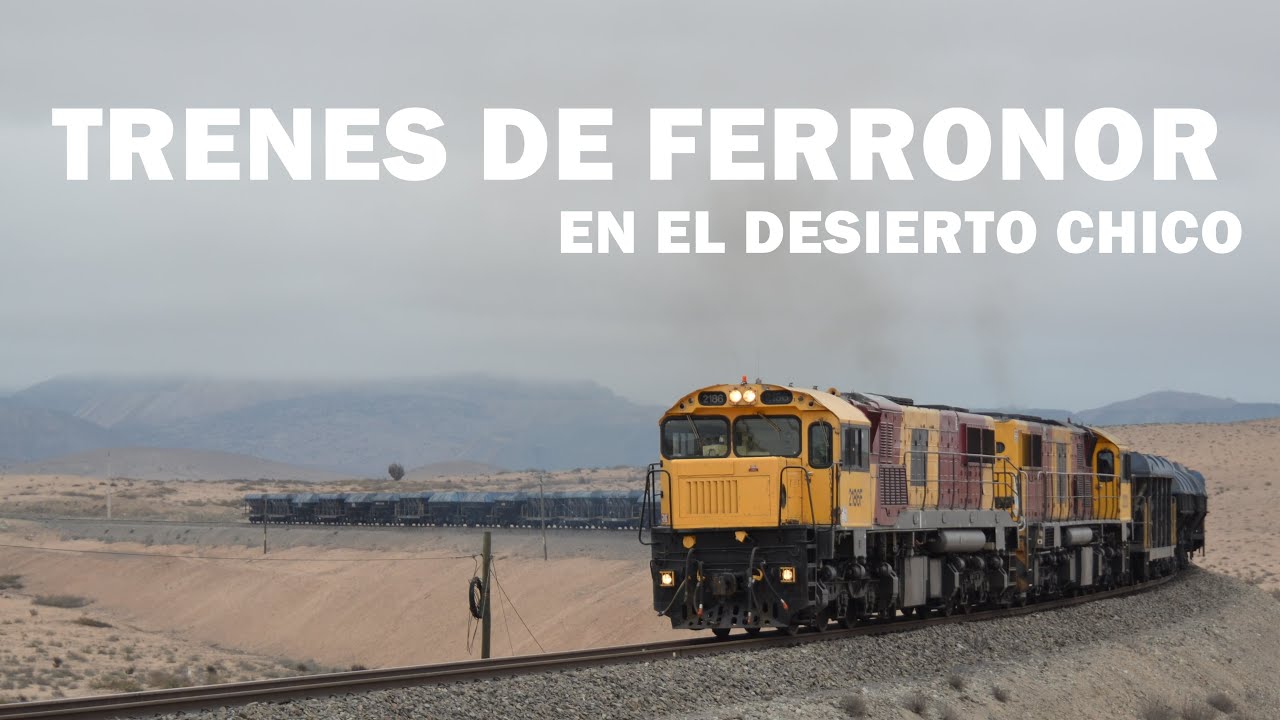 Trenes de Ferronor en el Desierto Chico 2024