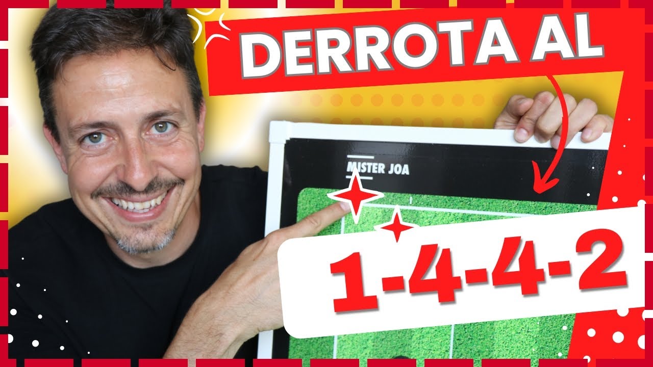 SISTEMA DE JUEGO 1-4-4-2 | Vencerlo y contrarrestarlo 💪🏻