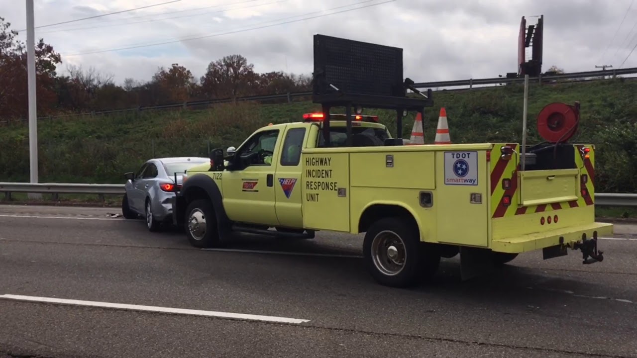 TDOT HELP Truck Clears I-75 South