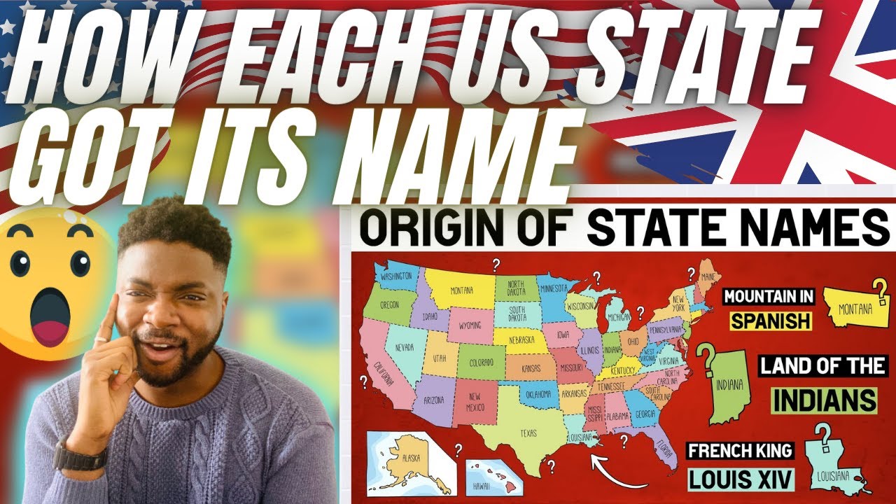 🇬🇧 BRIT Rugby Fan Reacts To HOW EACH AMERICAN STATE GOT ITS NAME!
