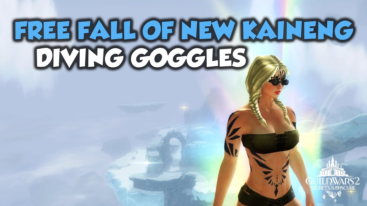 GW2 Diving GOGGLES Free Fall of New Kaineng