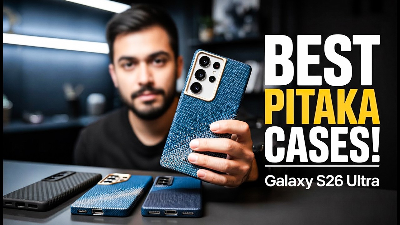 Чехлы Pitaka для Galaxy S26 Ultra! Sunset / Ткань из арамидного волокна✅