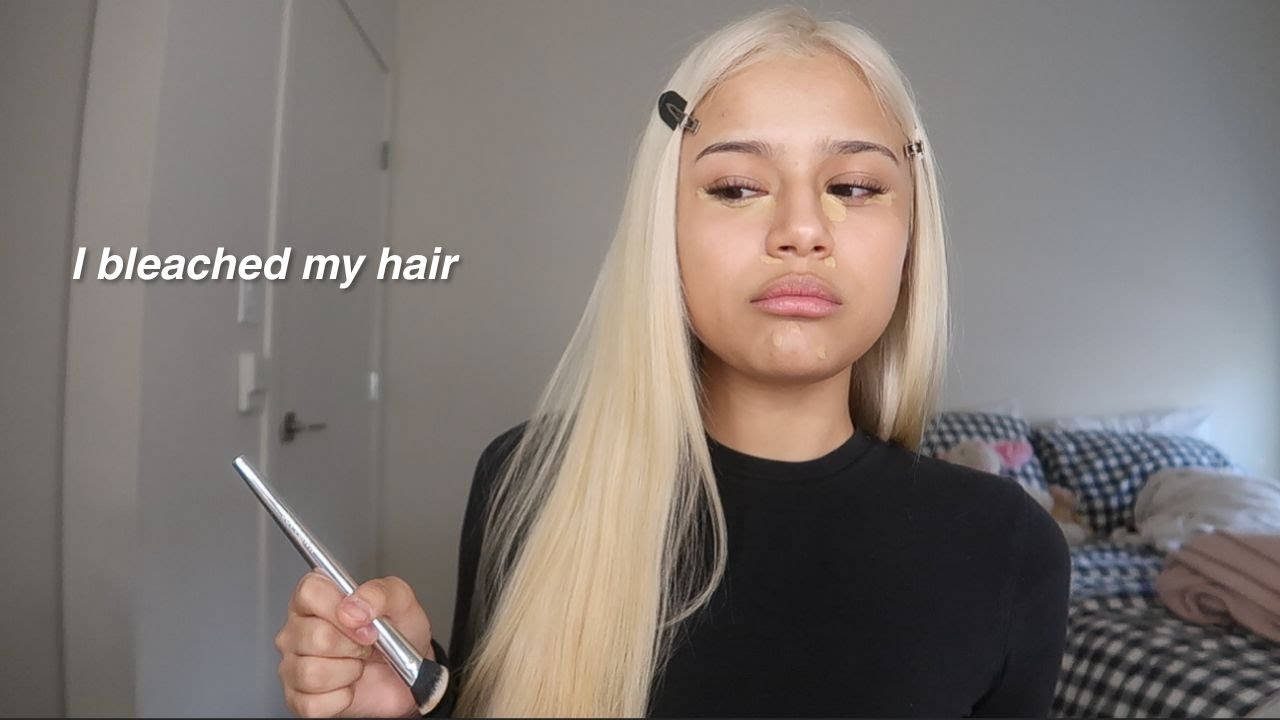 GRWM to go out + I dyed my hair ft. Teddy Blake