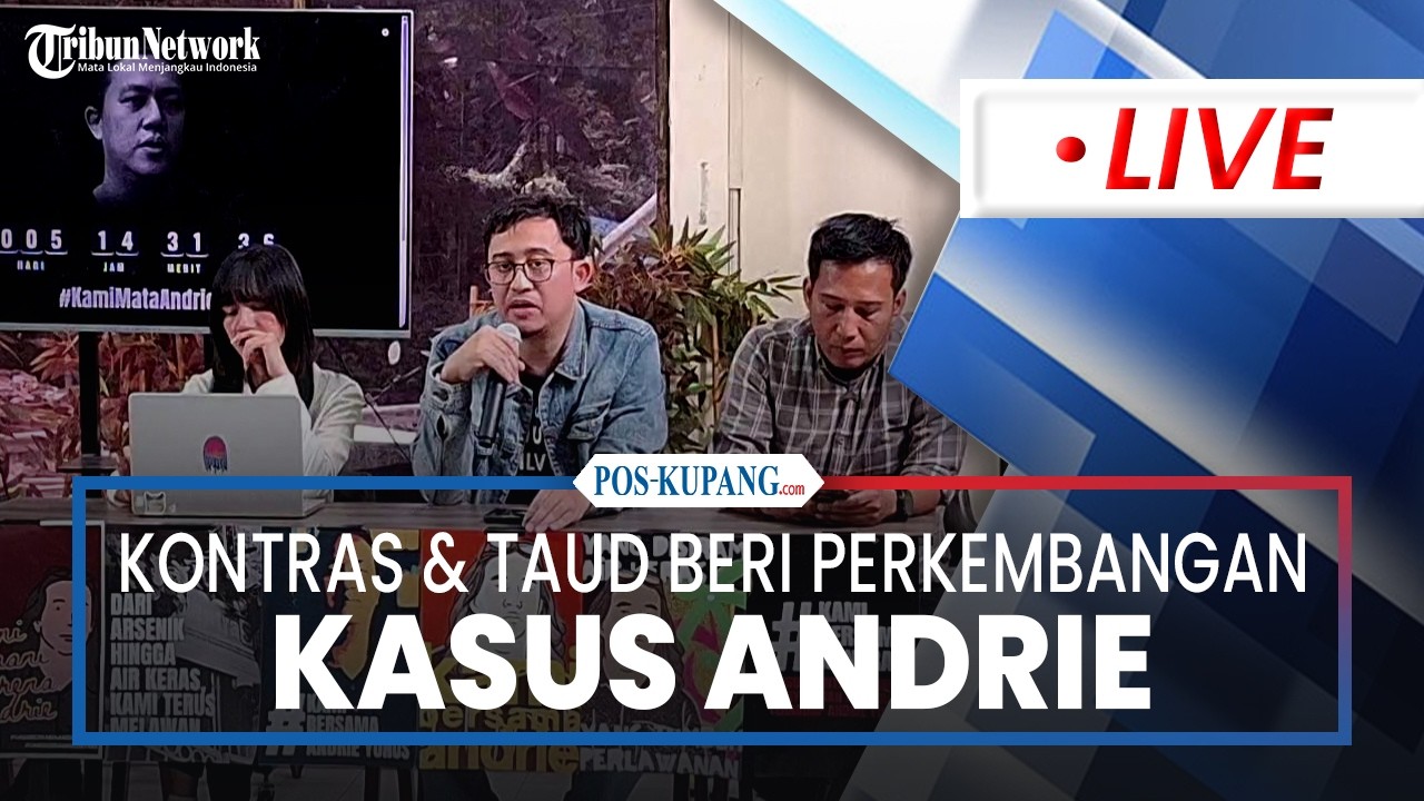 🔴KontraS & TAUD Beri Perkembangan Situasi Pasca Insiden Serangan Air Keras Terhadap Andrie Yunus