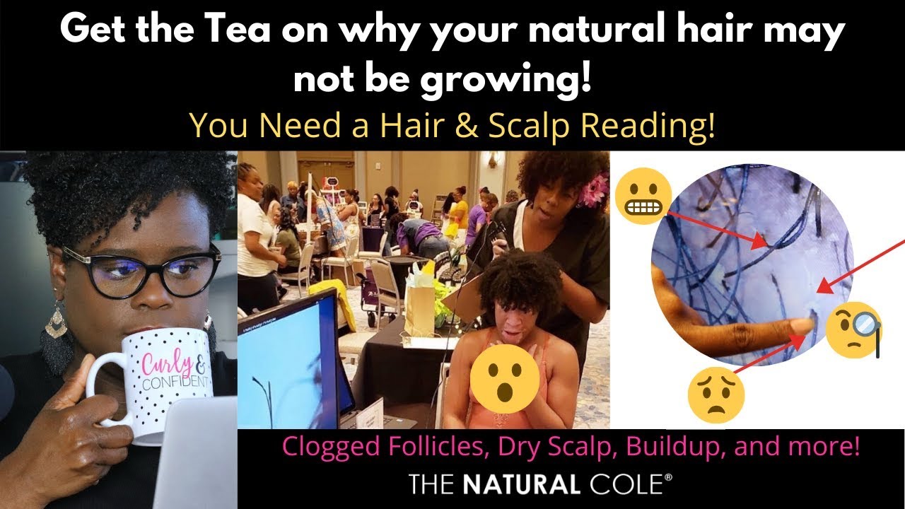 Hair and Scalp Reading for Natural Hair | The Natural Cole