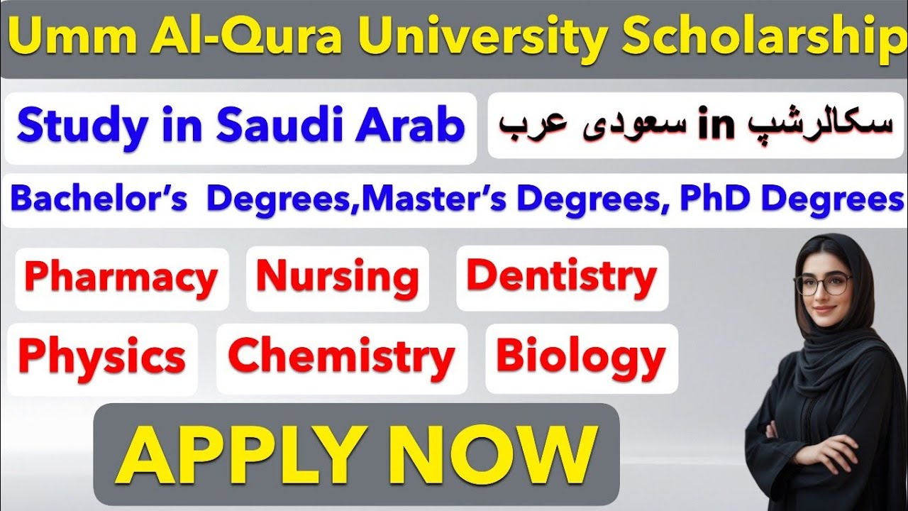Umm Al-Qura University Scholarship 2026 | Fully Funded Study in Saudi Arabia | BS, MS & PhD