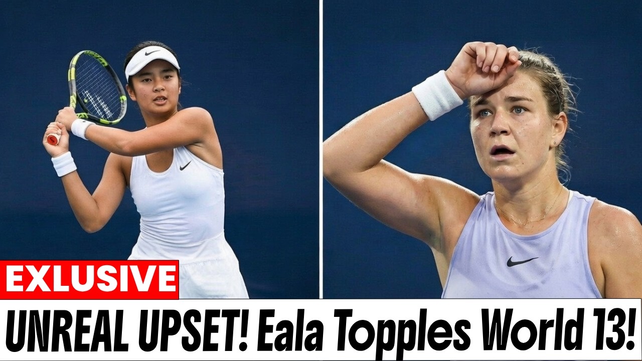 EALA SHOCKER! World No.13 Karolína Muchová Falls in California!