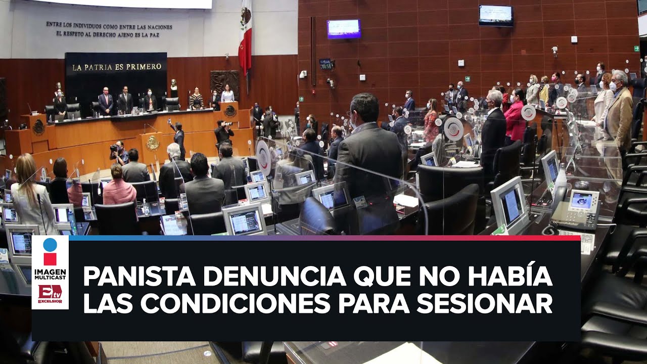 &iquest;Senadores sab&iacute;an de presencia de personas contagiadas por Covid-19?