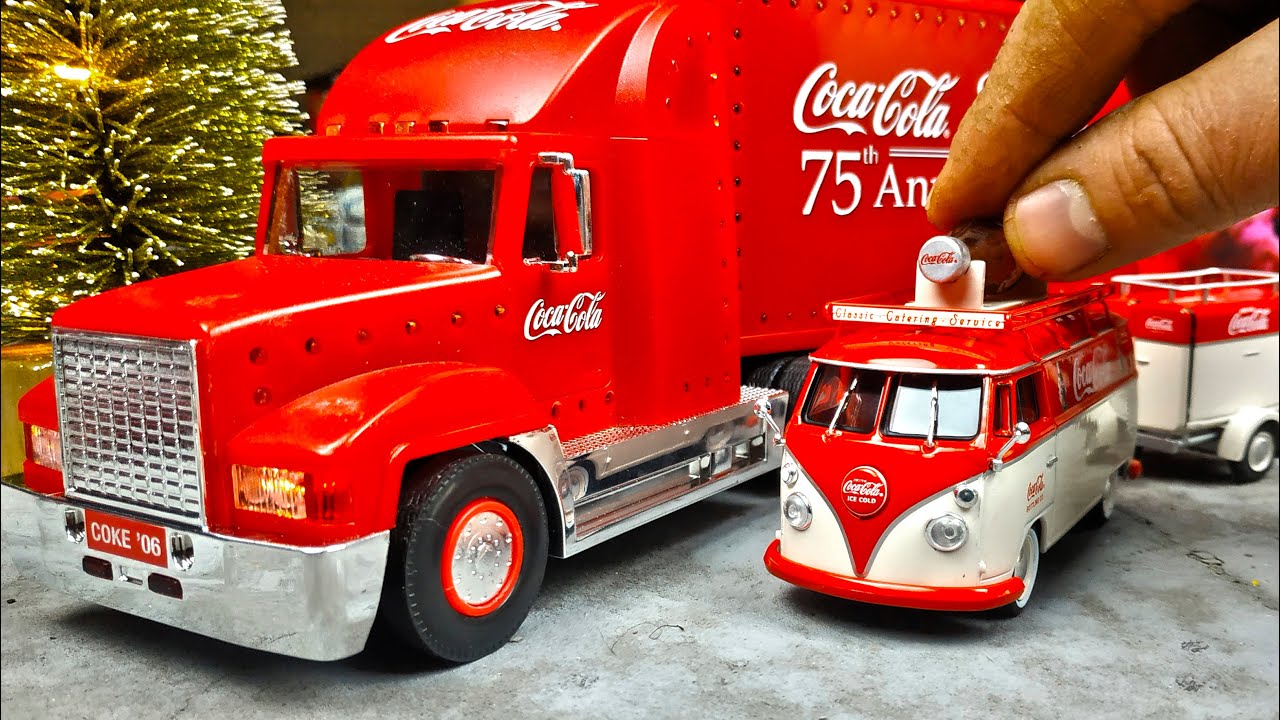 Модельки машин COCA COLA! Посылка из Америки. Про машинки.