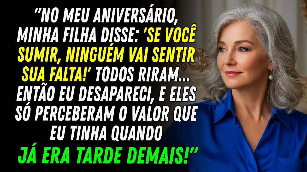 Minha filha disse: 