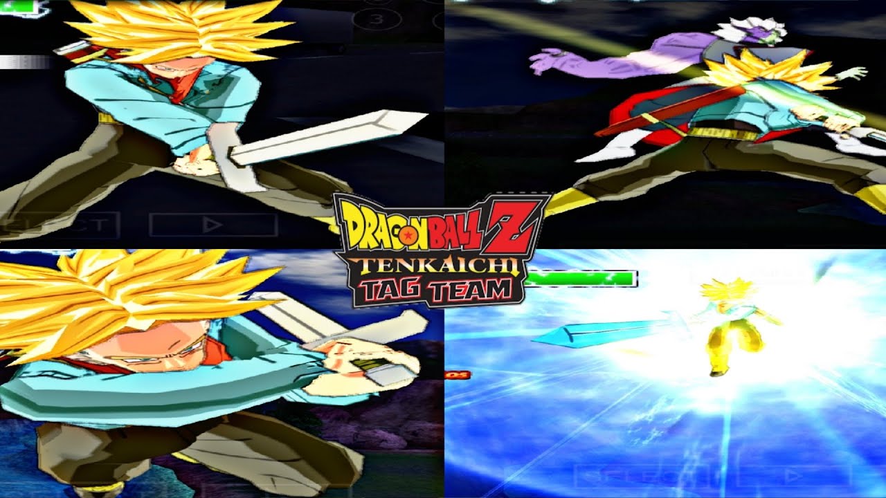 DBZ TTT / TRUNKS SSJ RACE +TEXTURE SAMPLE + NEW ATTACK 
