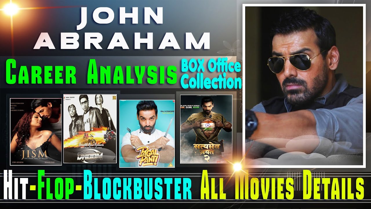 John Abraham Box Office Collection Analysis Hit and Flop Blockbuster All Movies List. #BatlaHouse