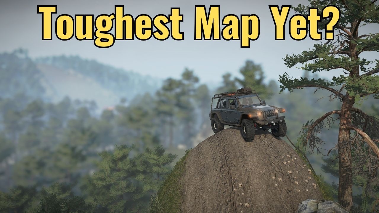 Driving in the said to be toughest map in snowrunner! | Slow burn Snowrunner! | Part 1