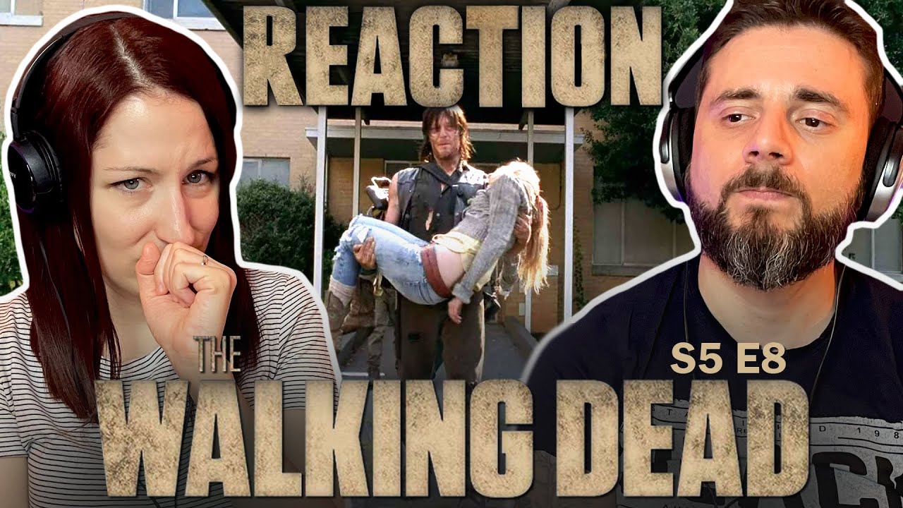 WE CAN'T BELIEVE THEY DID THIS! | Couple First Time Watching The Walking Dead | 5x8
