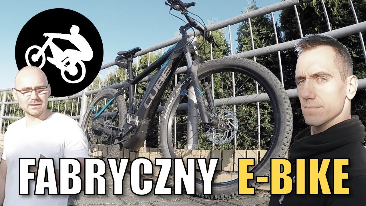 Fabryczny Ebike CUBE Reaction hybrid 500 [moja opinia]
