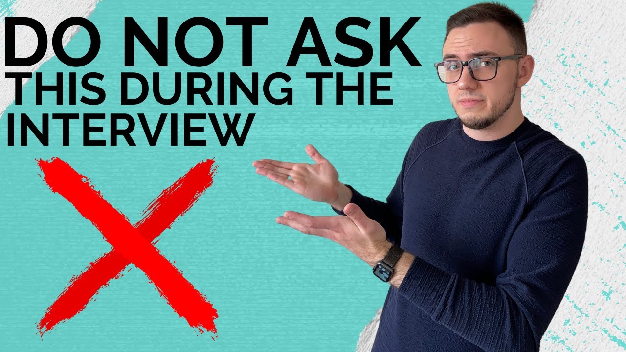 DO NOT Ask These QUESTIONS During THE INTERVIEW  You can get SUED if you do! | Interview Tips (2021)