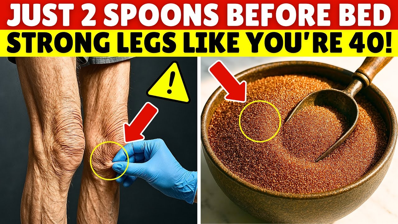 Want STRONGER Legs Even At 75? THIS $1 Grain Is 500x Better Than Whey Protein | Senior Health Tips