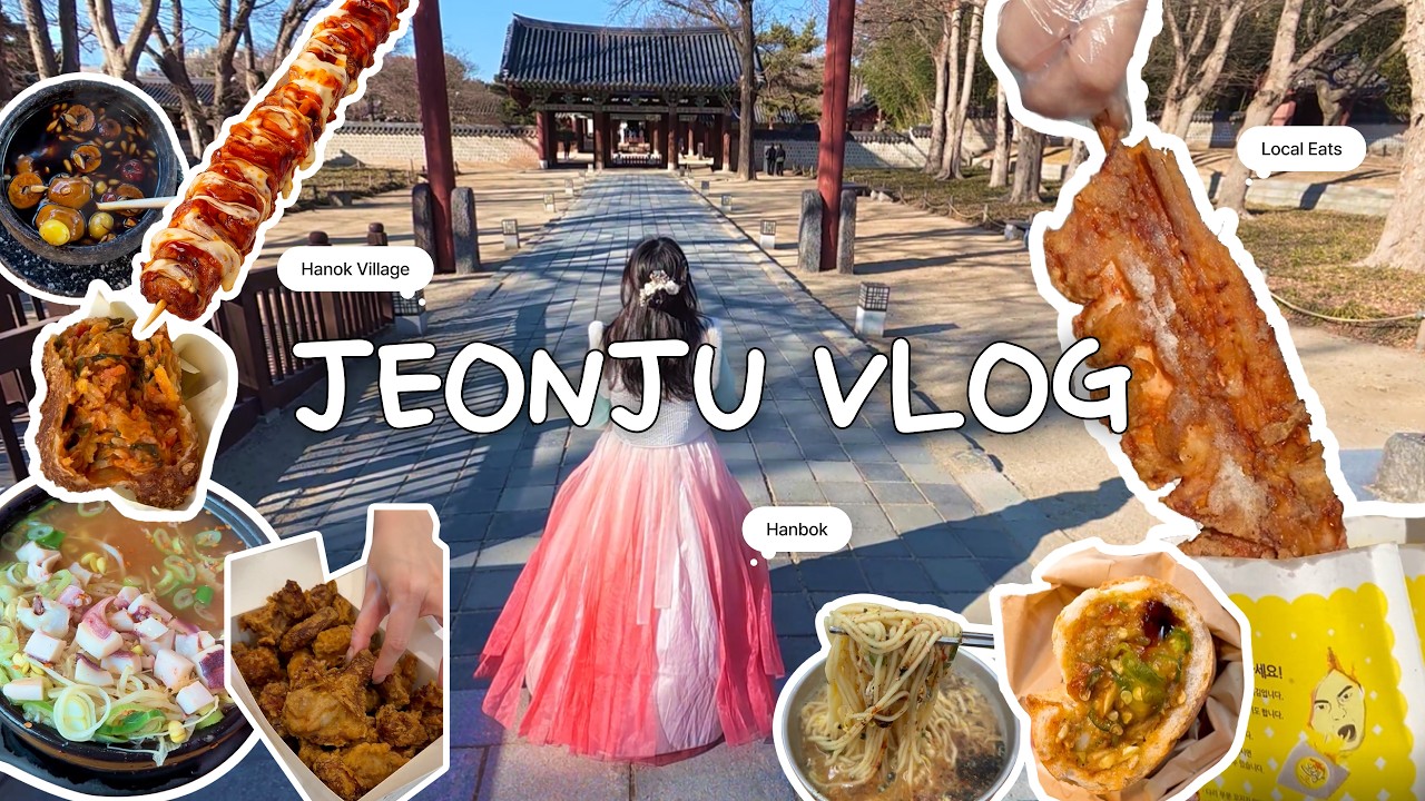 What to Eat in Jeonju Street Food Korea