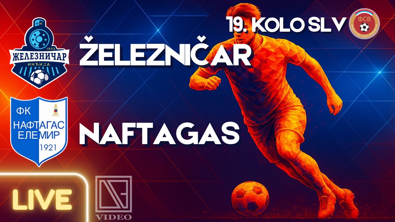 FK ŽELEZNIČAR Inđija - FK NAFTAGAS Elemir (Full match Livestream) [28.03.2026.]