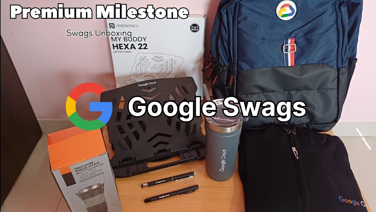 Google Cloud Arcade Swags Unboxing | Premium Milestone | #qwiklab #google #googlecloud
