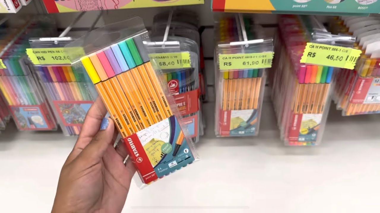COMPRANDO MATERIAL ESCOLAR 2023 COM 1000 REAIS✨