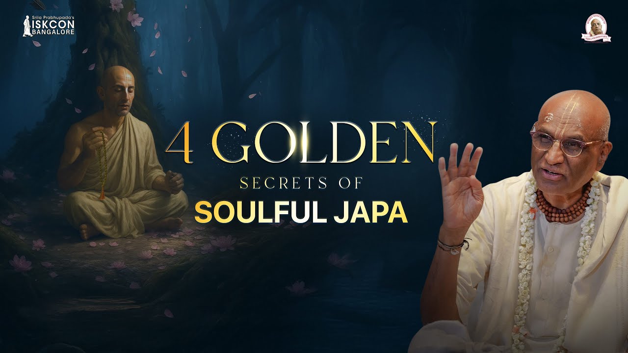 Four Golden Secrets of Soulful Japa| Sri Madhu Pandit Dasa | Ekadashi Soulful Japa Training