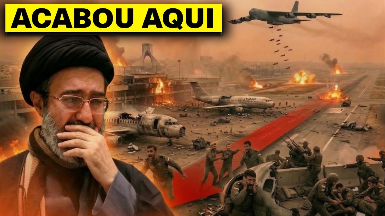 EUA fizeram algo tão CATASTRÓFICO… Todo o poder aéreo do Irã APAGADO