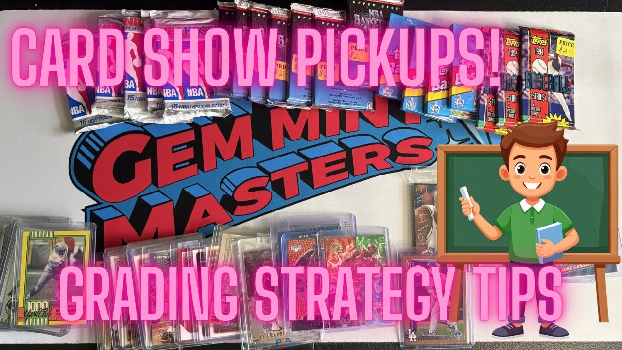 Приобретенные карточки на выставке! Стратегия оценки и итоги.