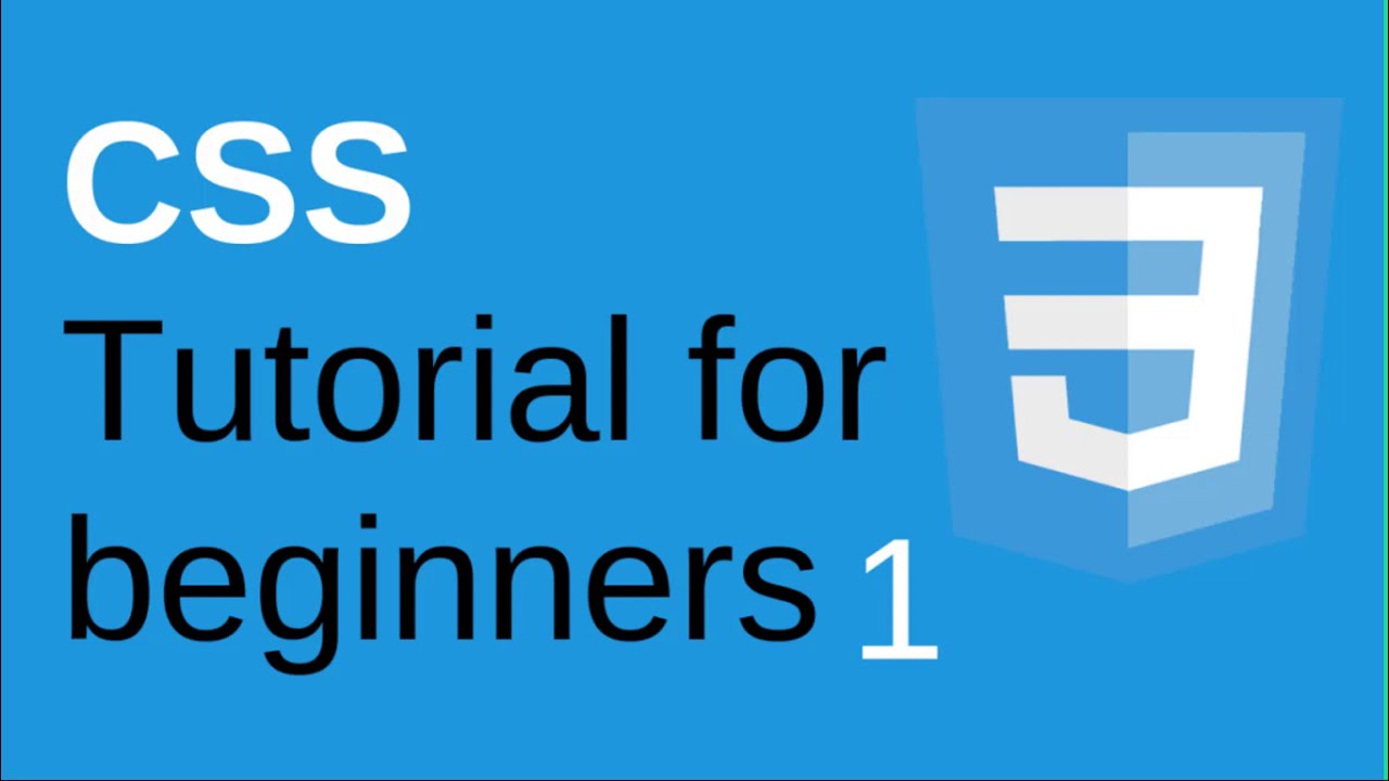 CSS Tutorial for Beginners   01   Introduction to CSS