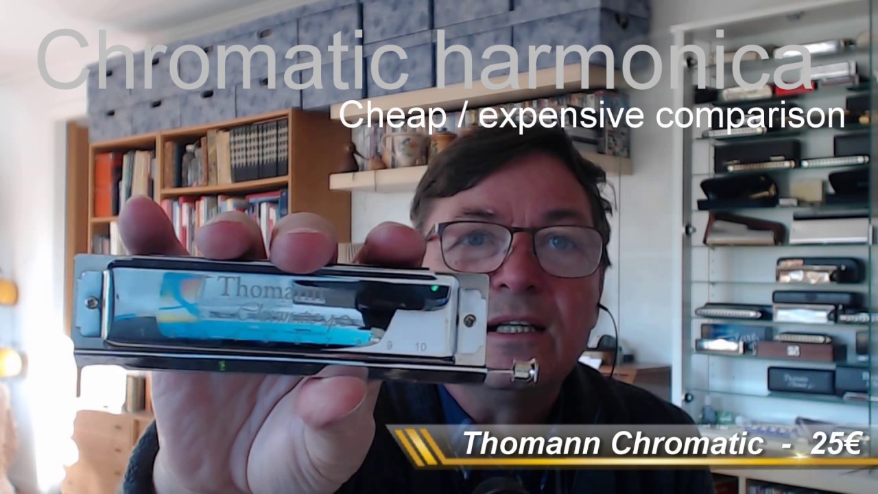 Chromatic harmonica comparison - 25€ vs. 750€