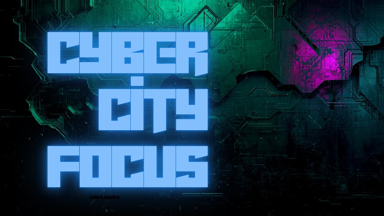Cyber City Glitch Waves – 1 Hour Focus Playlist for Coding & Work
