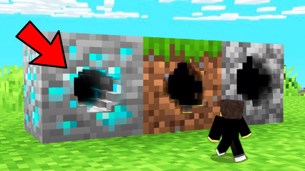 MINECRAFT DE BEMEHETSZ A BLOKKOK BELSEJÉBE!