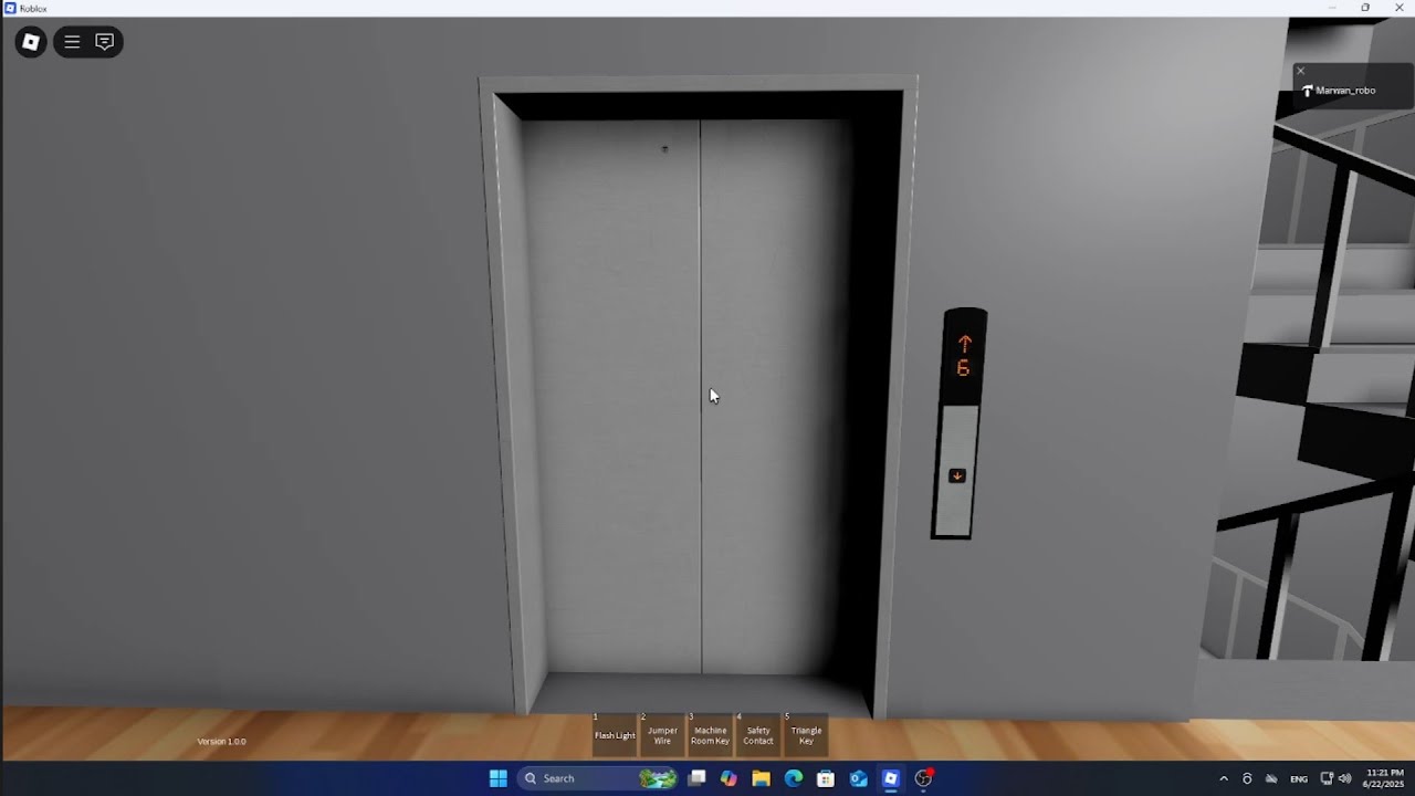 Roblox marwan14832 Lifts Mitsubishi Elevator single-speed Traction Elevator
