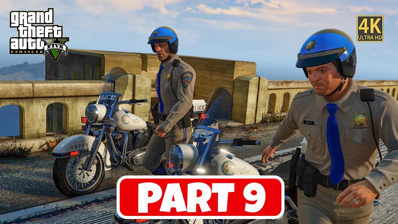 GTA 5 Enhanced Gameplay Walkthrough PART 9 - 4K 60FPS [RTX 5090] | Before GTA 6
