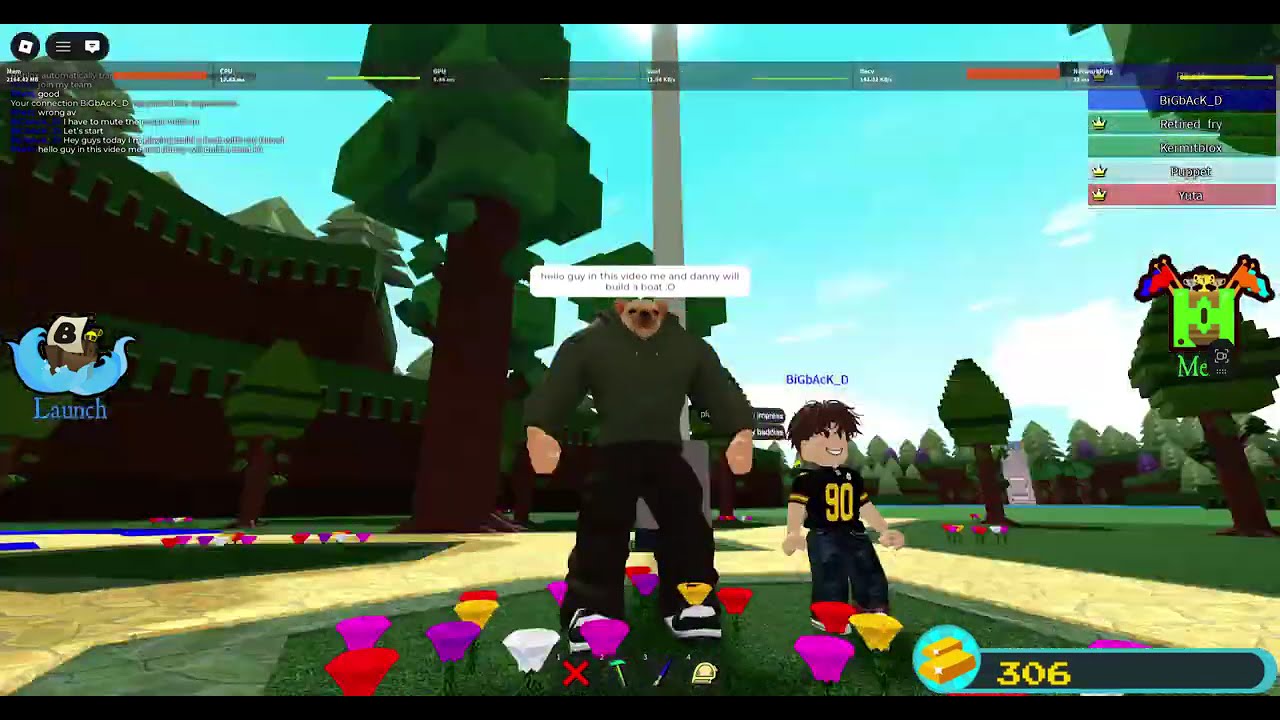playing build a bleh