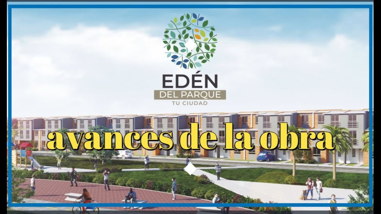 Avances de la obra de edén del parque jamundi